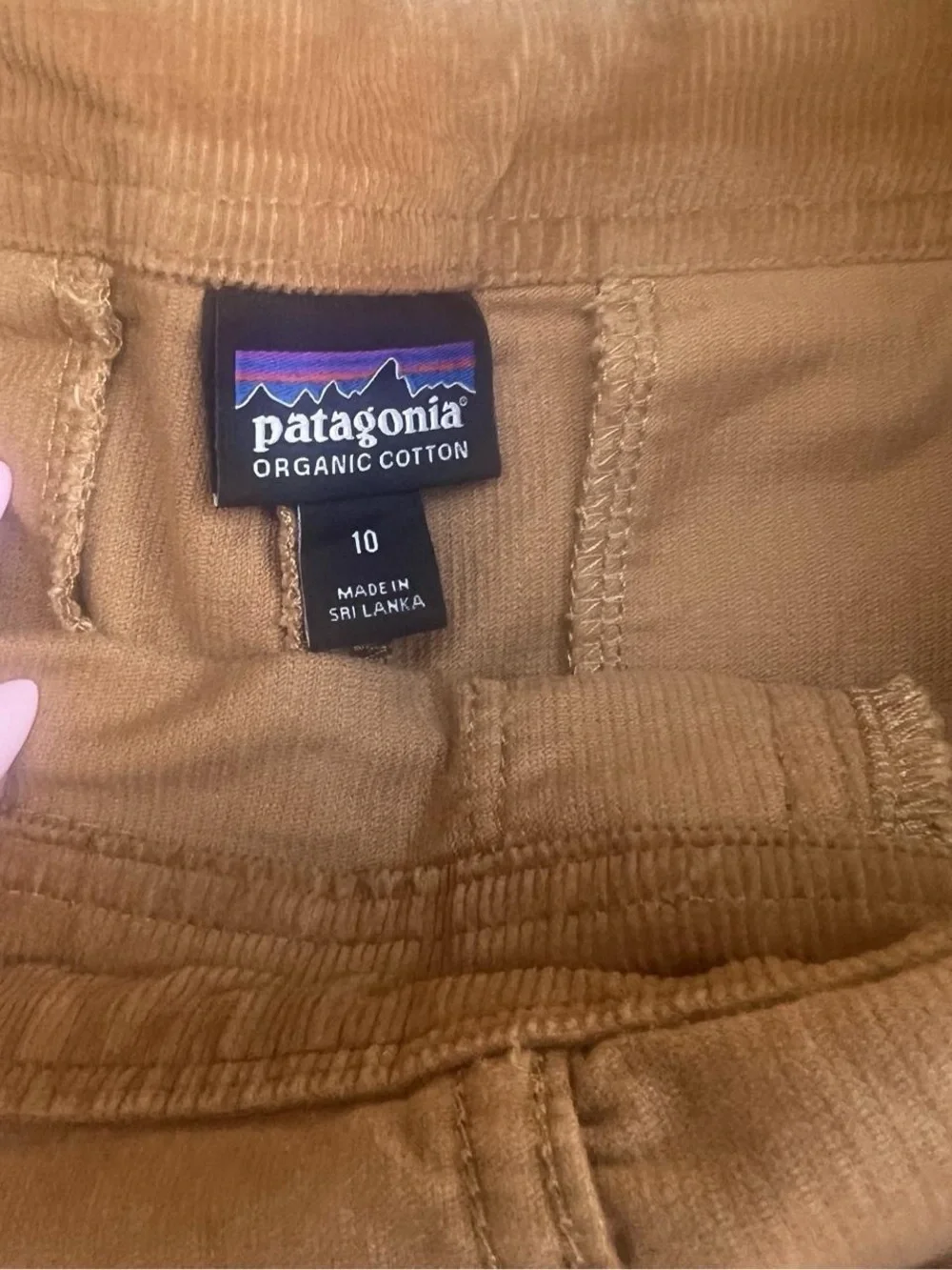 NWT Patagonia Corduroy Stand Up Overalls Size 10 Wide Leg - Picture 5 of 8